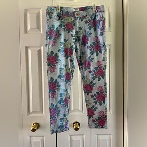 Kensie floral jeans